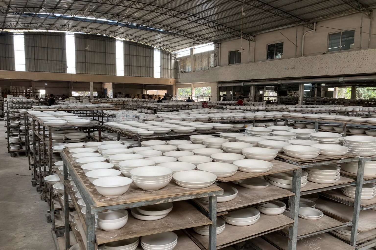 Greenware drying