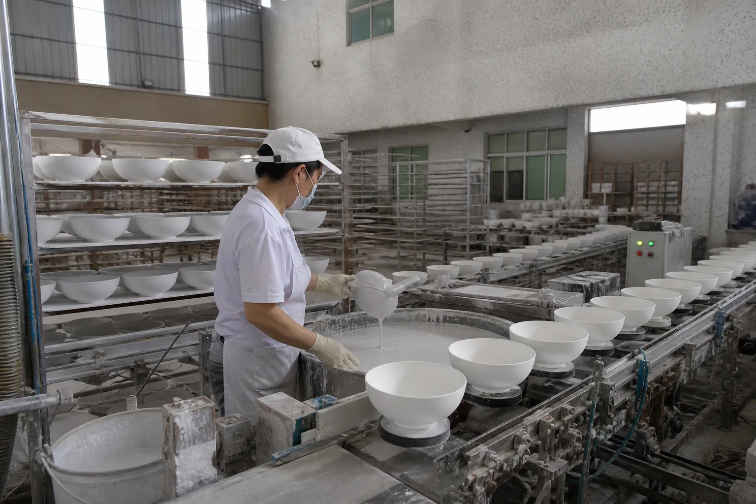 Glazing process