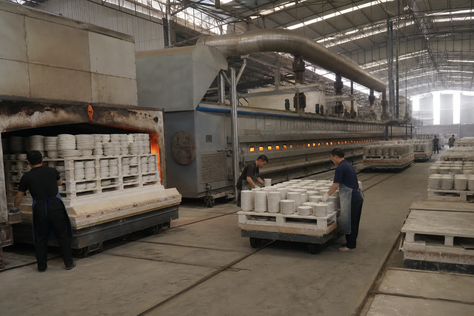Kiln firing