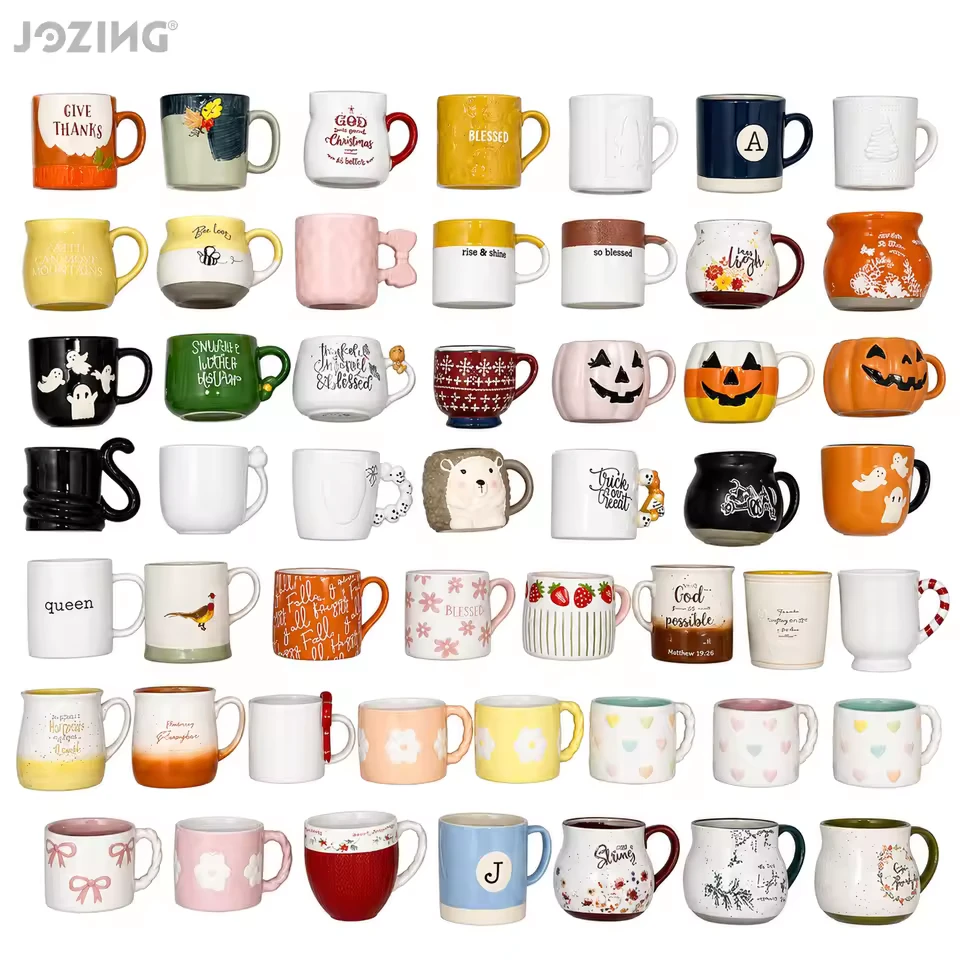 Wholesale Ready Stock Ceramic Coffee Mug — Cute 3D Porcelain Cups