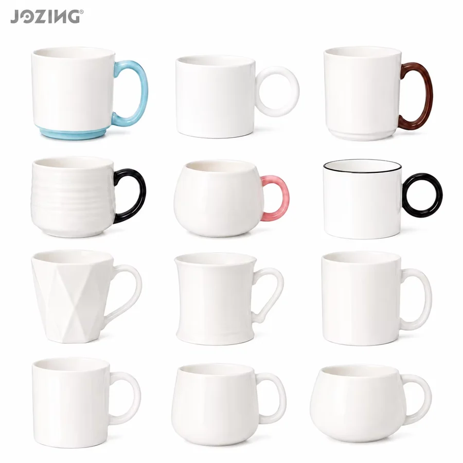 12oz Stock Ceramic Mugs Wholesale
