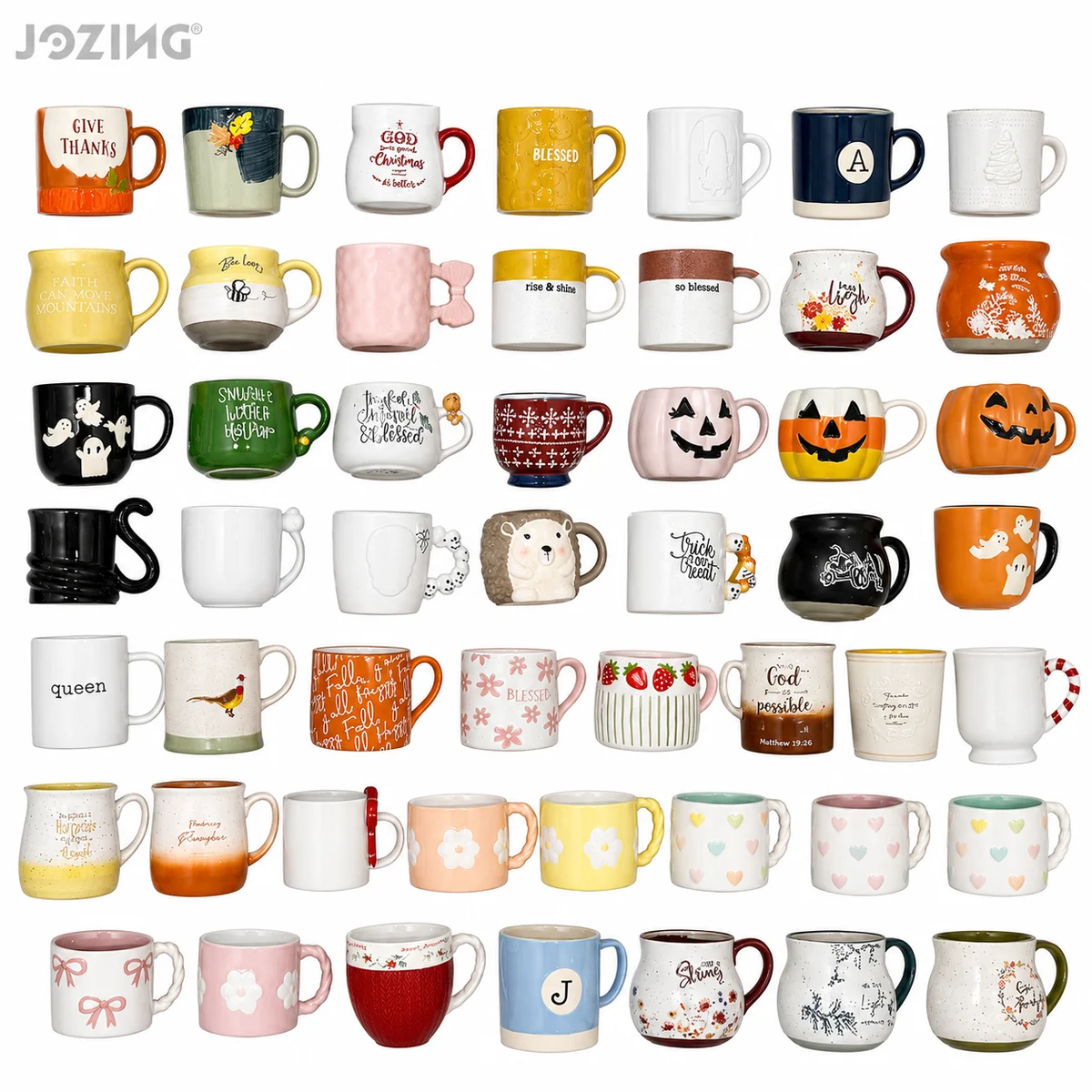 Wholesale Ready Stock Ceramic Coffee Mug — Cute 3D Porcelain Cups
