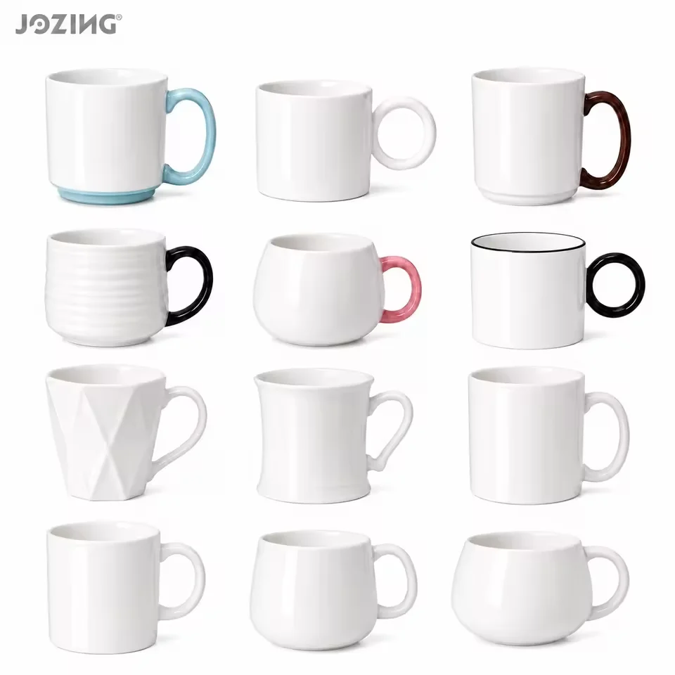 12oz Stock Ceramic Mugs Wholesale